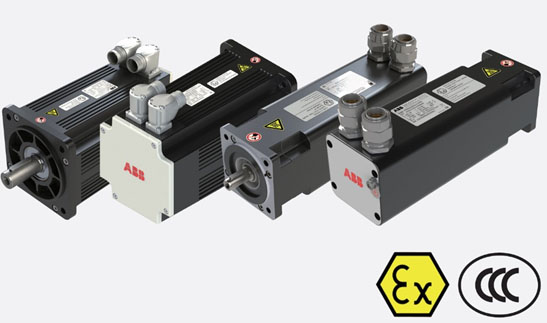ABB防爆伺服电机HX系列 危险工业环境中的安全卫士