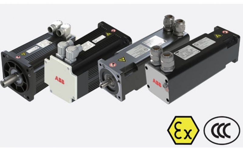 ABB防爆伺服电机HX系列 危险工业环境中的安全卫士