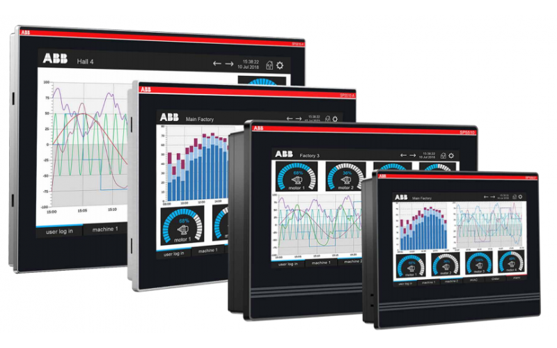 ABB触摸屏通用型PS500系列 智能操作新升级